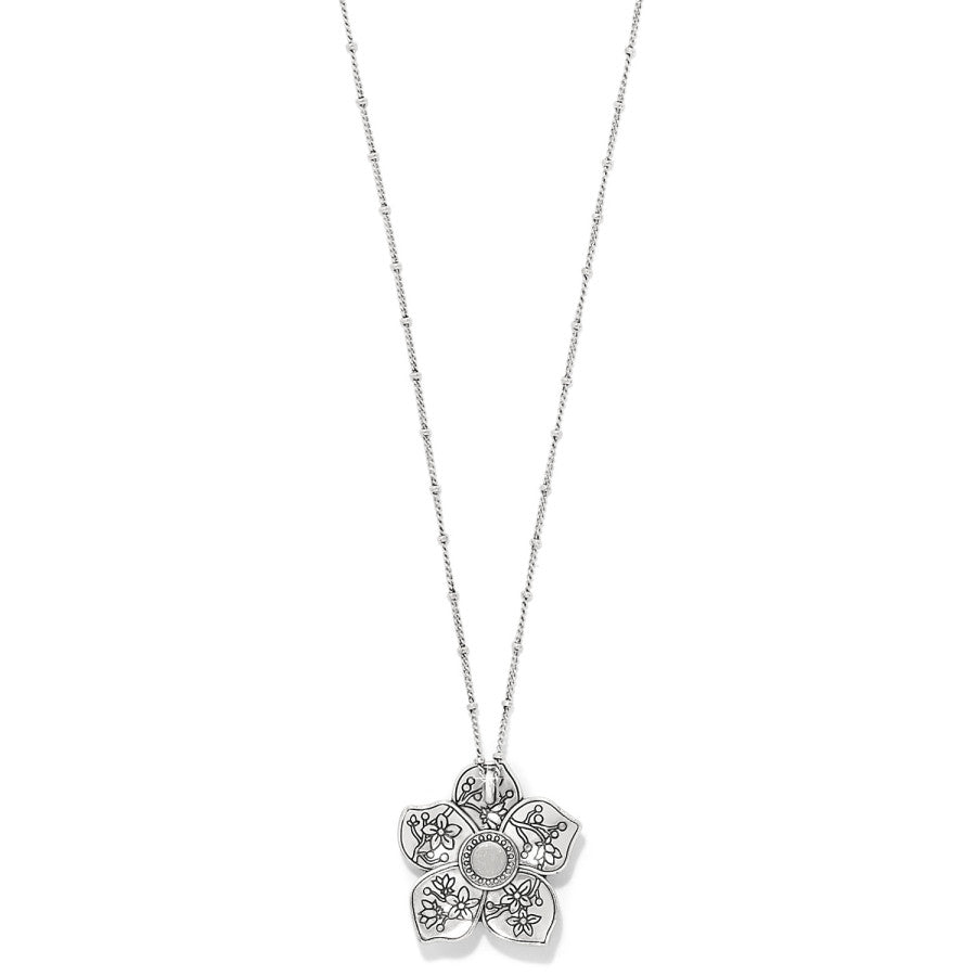 Kyoto In Bloom Pearl Short Necklace silver-pearl 2