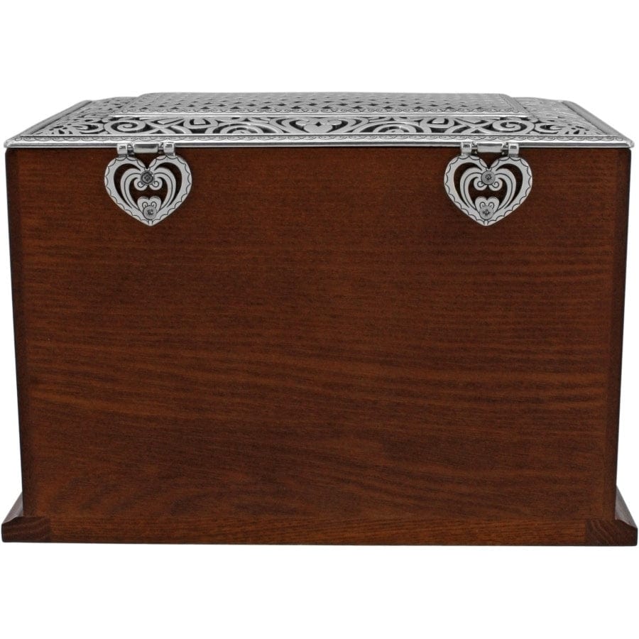 Lacie Daisy Jewelry Chest silver-wood 3