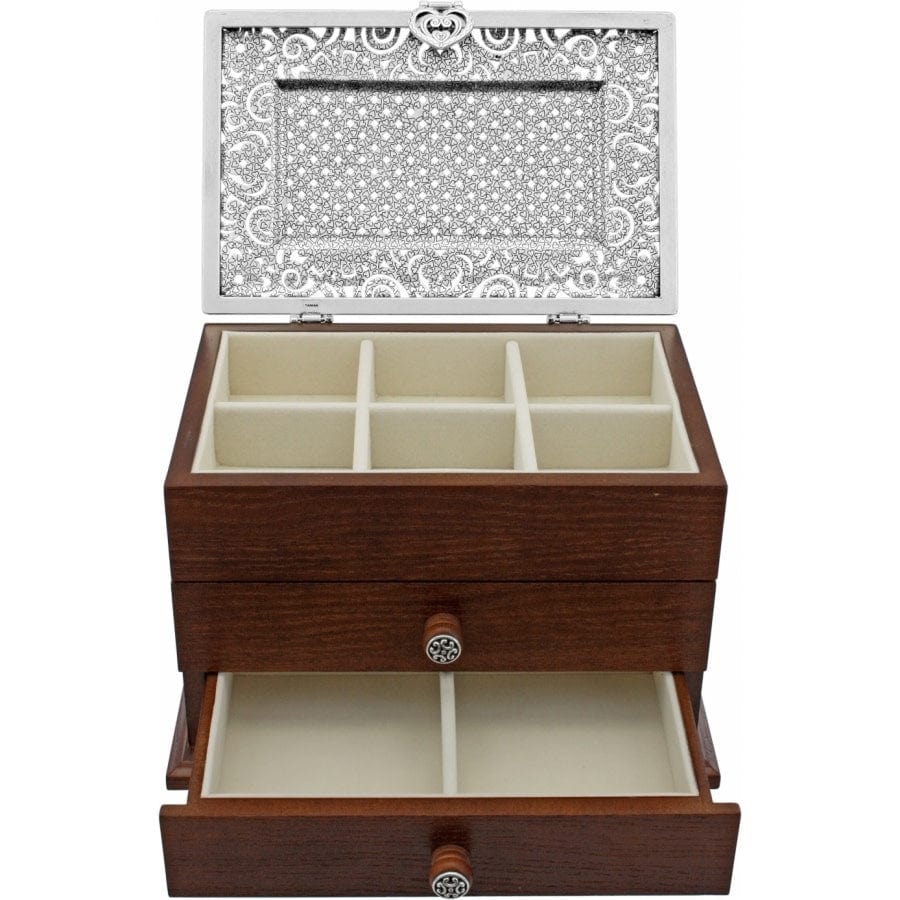 Lacie Daisy Jewelry Chest silver-wood 6
