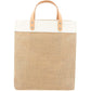 Let Love Grow Burlap Tote