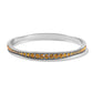 Light Hearted Crystal Bangle