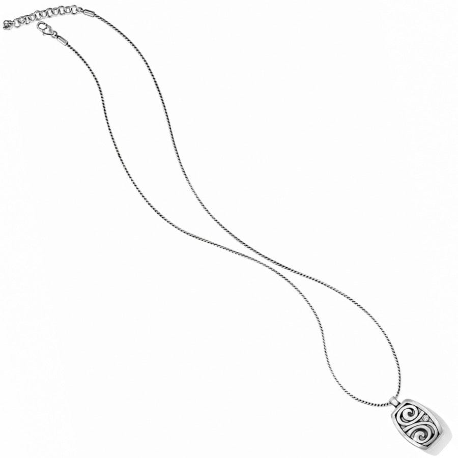 London Groove Badge Clip Necklace