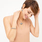 Model wearing Love Affair French Wire Earrings