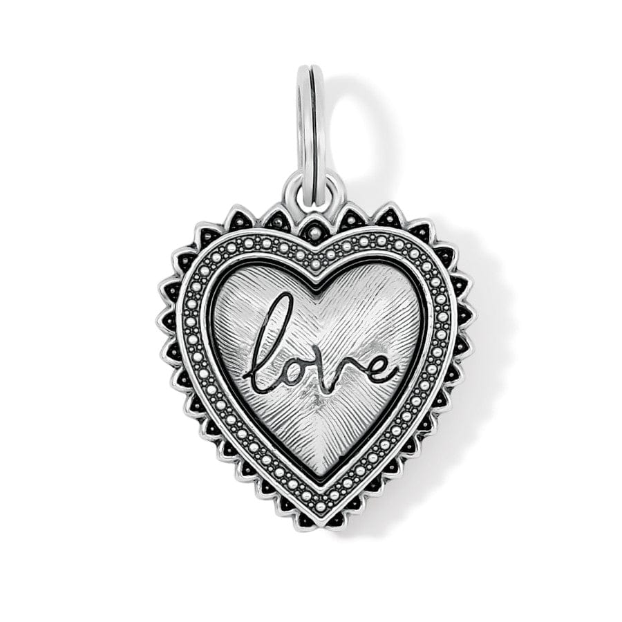 Love Amulet silver-pink 2