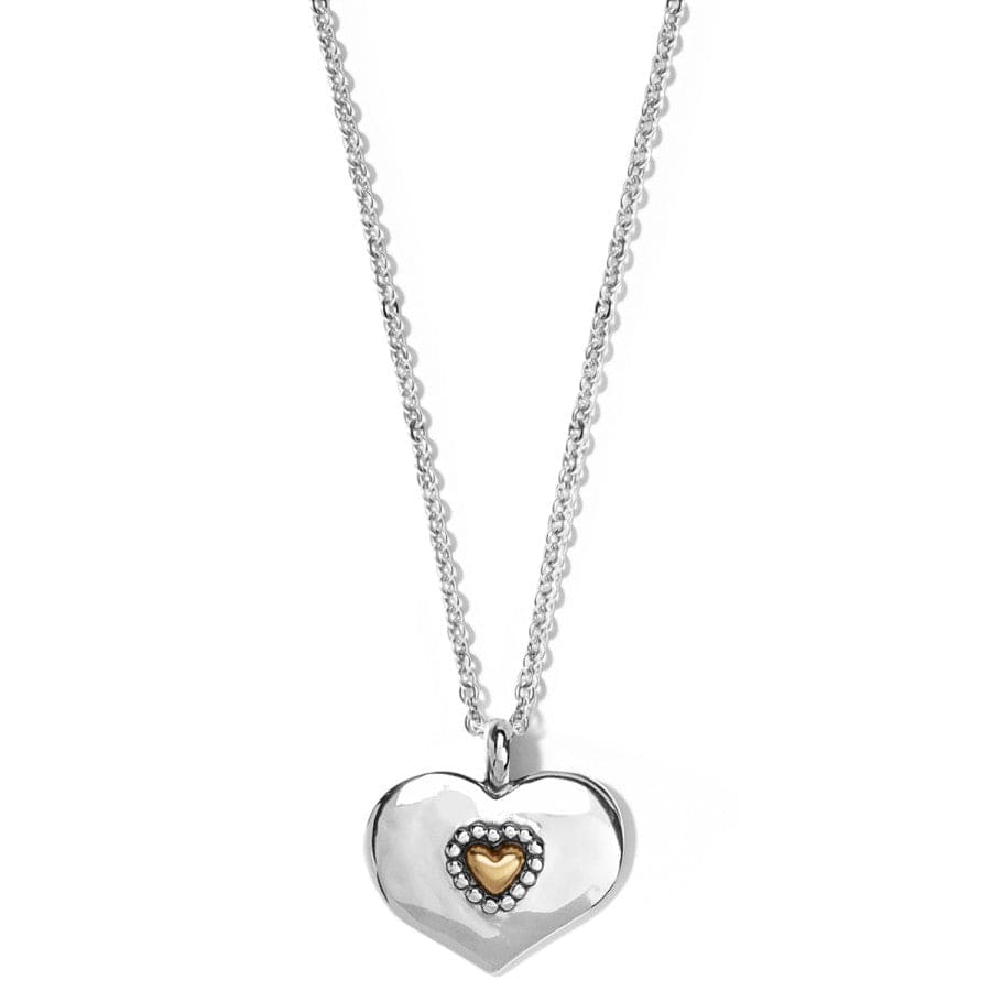 Love Beyond Words Necklace silver-gold 1
