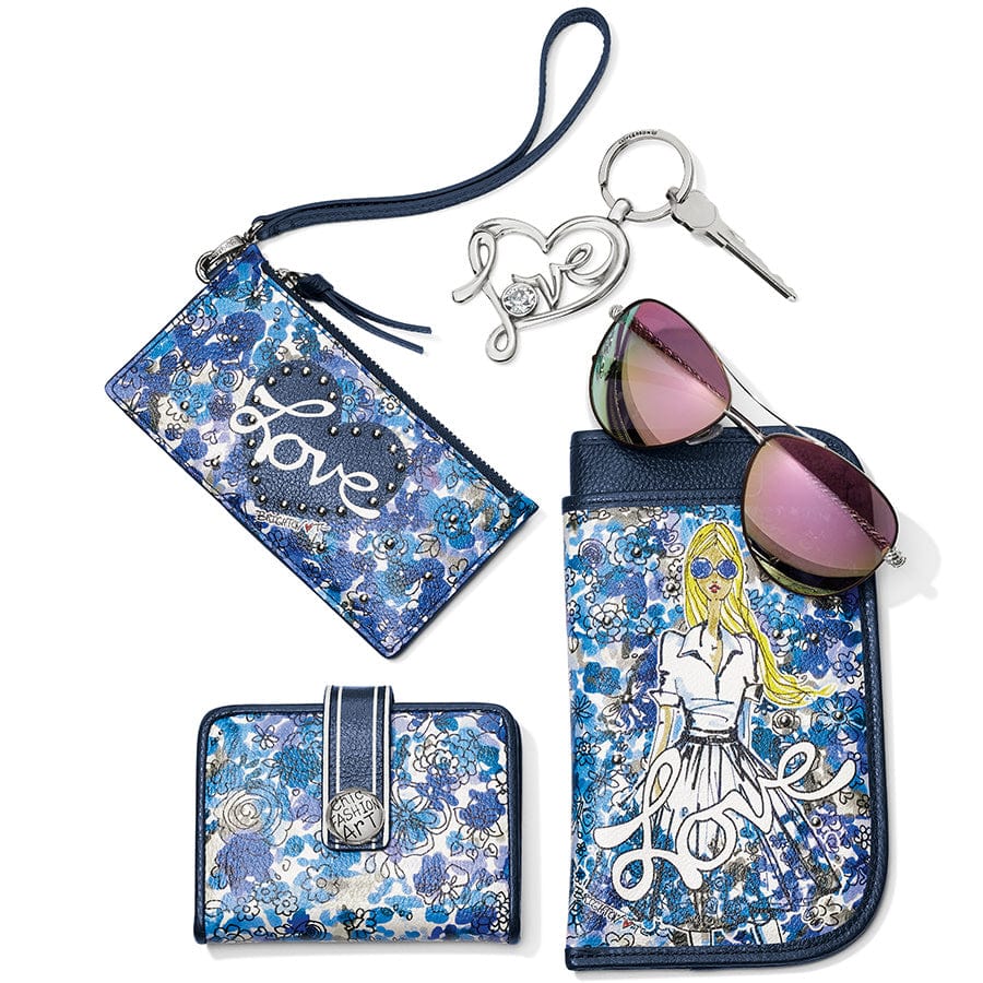 Love Bouquet Card Pouch midnight 5