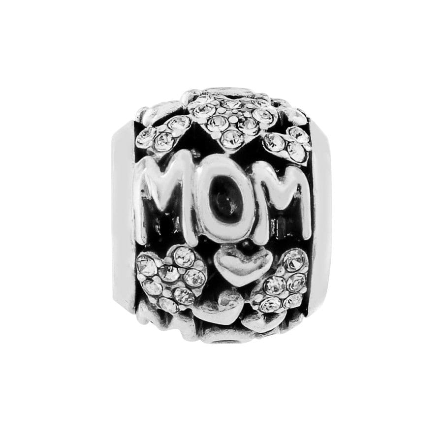 Love Mom Bead silver 1