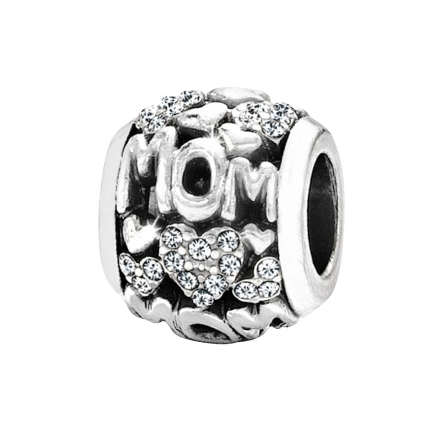 Love Mom Bead silver 3
