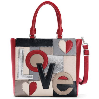 Love Patch Handheld Tote