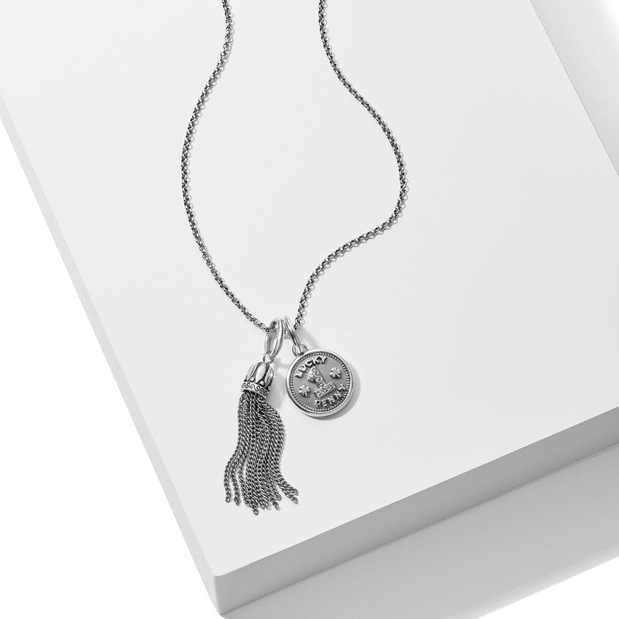 Lucky Silver Penny Necklace