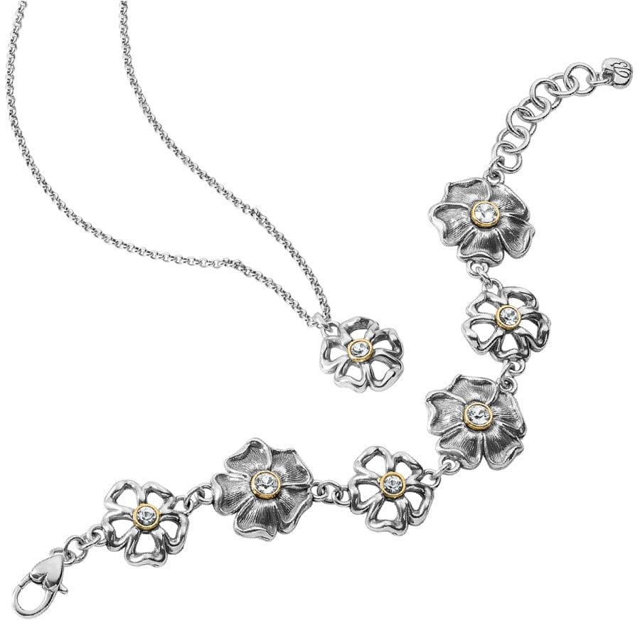 Lux Garden Short Necklace Gift Set silver-gold 1