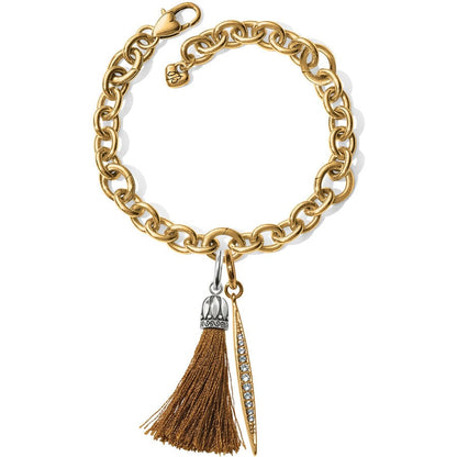 Luxe Tassel Amulet Bracelet Set