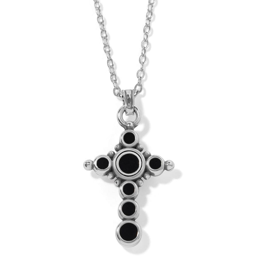 Majestic Nobel Cross Reversible Necklace silver-gold 2