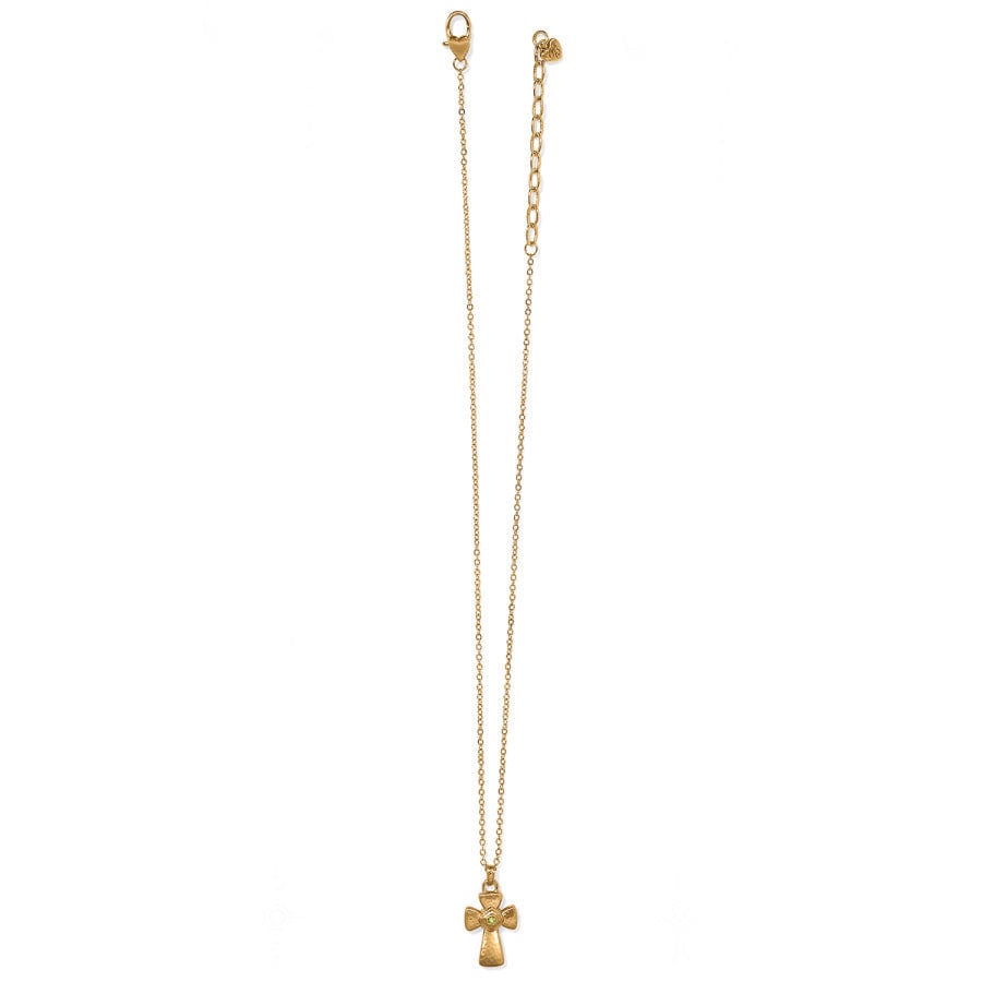 Majestic Royal Cross Reversible Necklace gold 3
