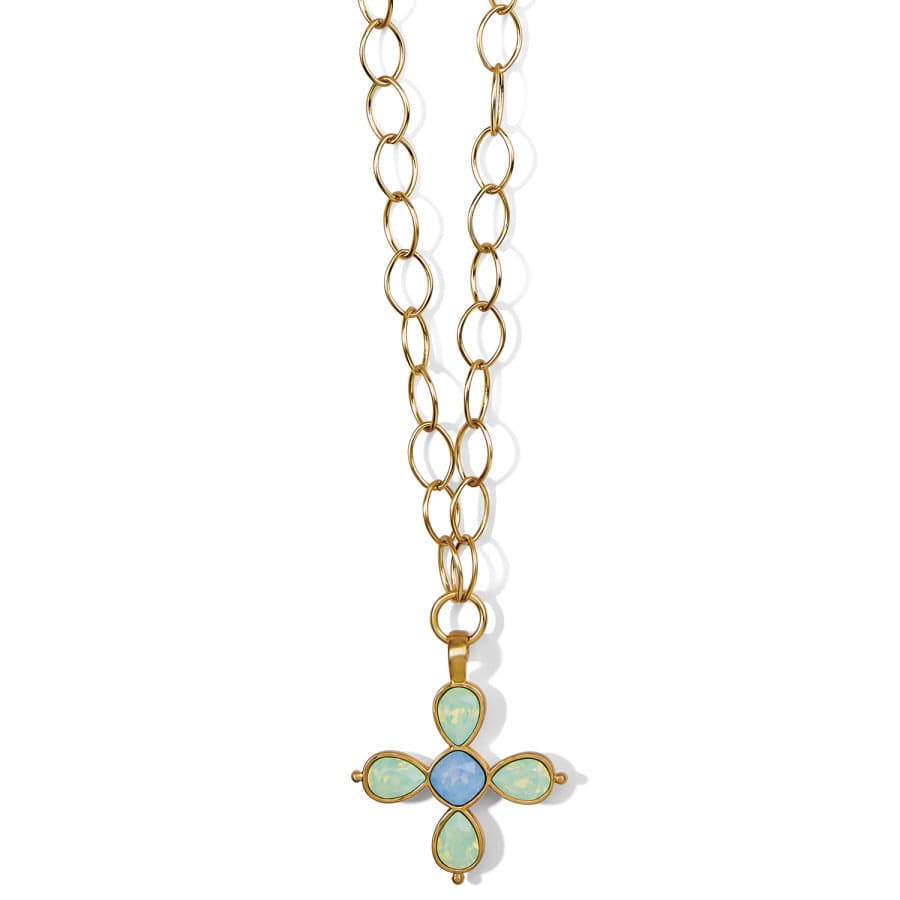 Mercury Long Necklace brushed-gold-multi 7