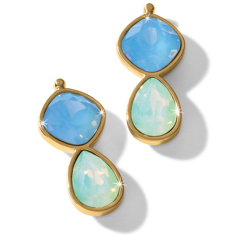 Mercury Post Drop Earrings brushed-gold-multi 6