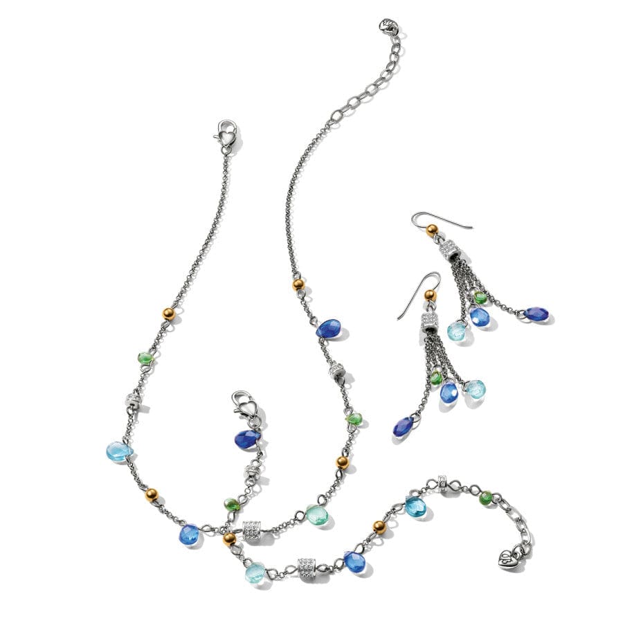 Meridian Aurora Sky Short Necklace silver-multi 3