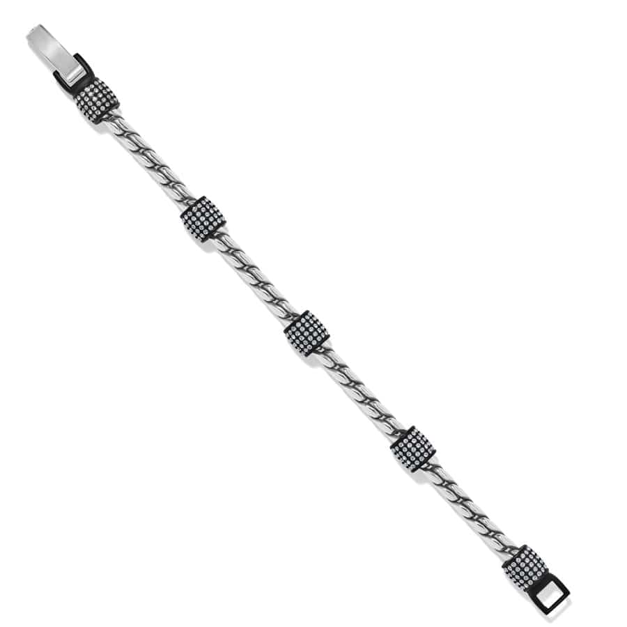 Meridian Bracelet black-silver 5