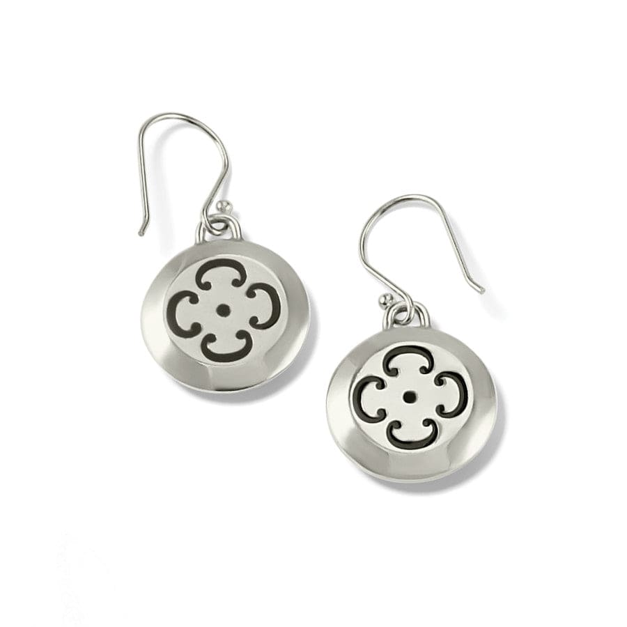Meridian Eclipse Disc French Wire Earrings