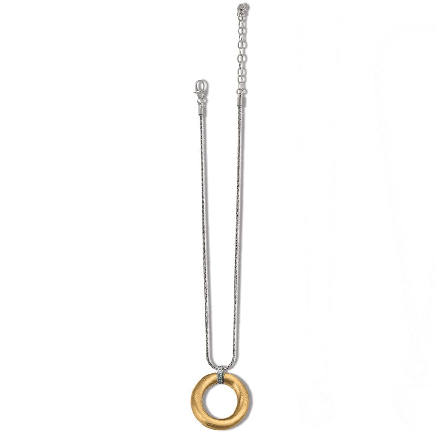 Meridian Geo Pendant Necklace gold 2