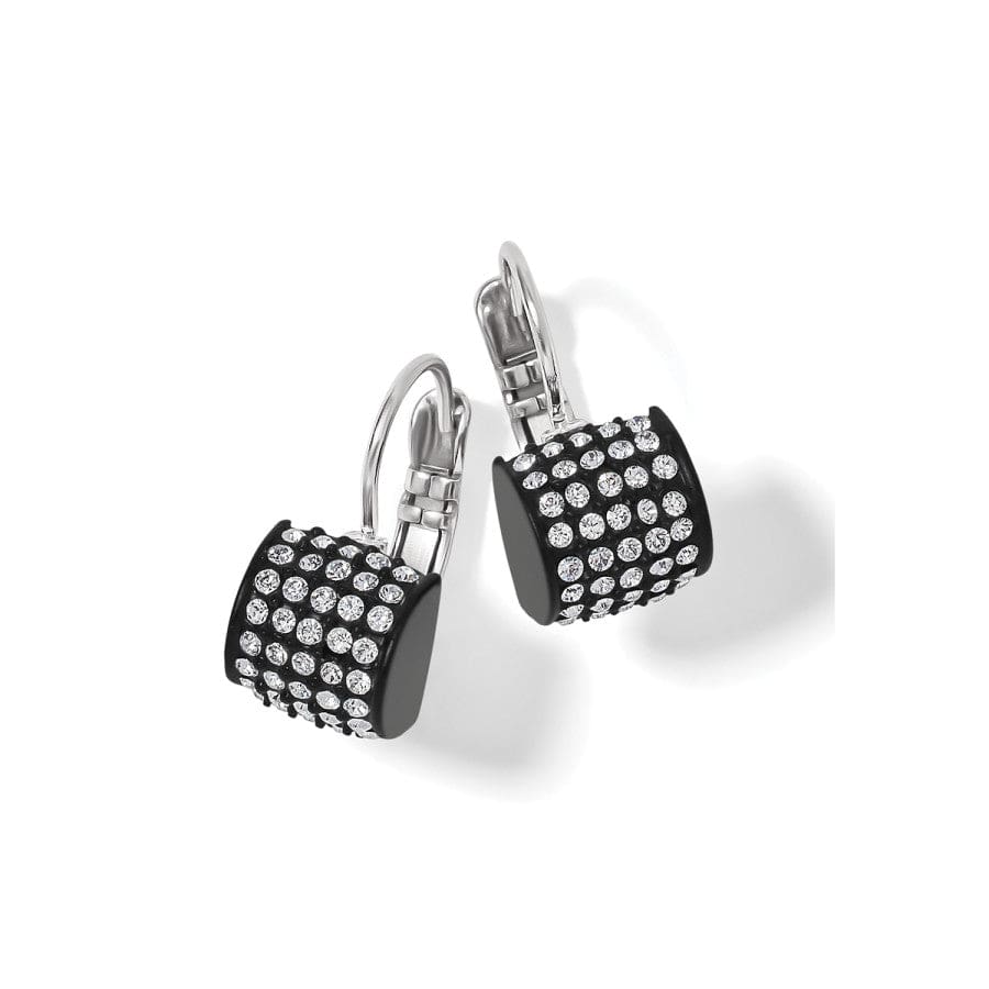 Meridian Leverback Earrings black 7