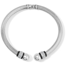 Meridian Open Hinged Bangle - Brighton