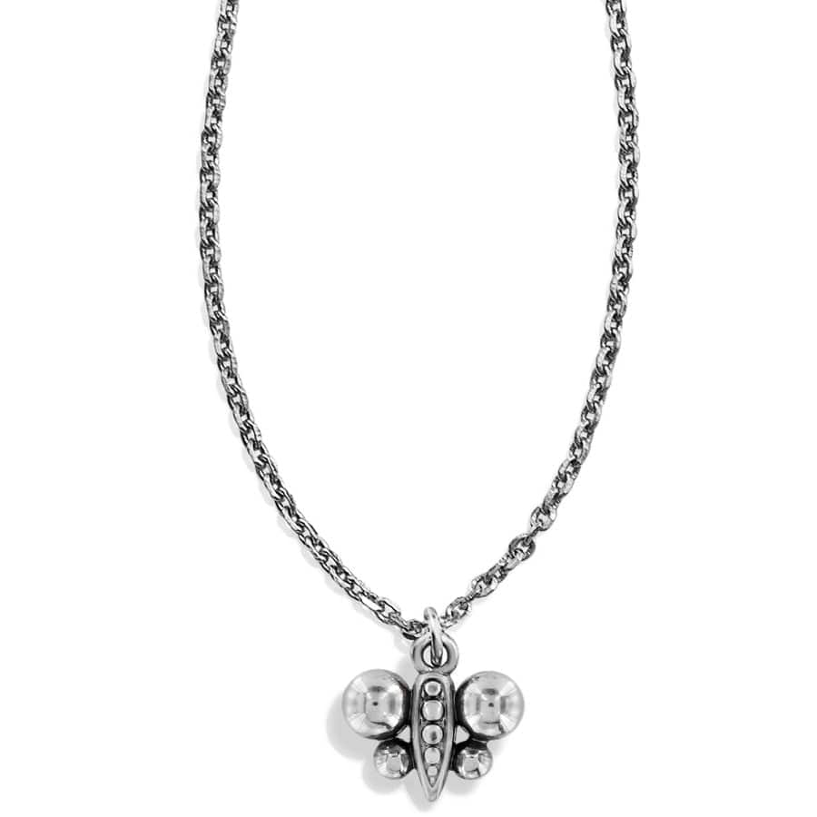 Meridian Petite Butterfly Necklace silver 2