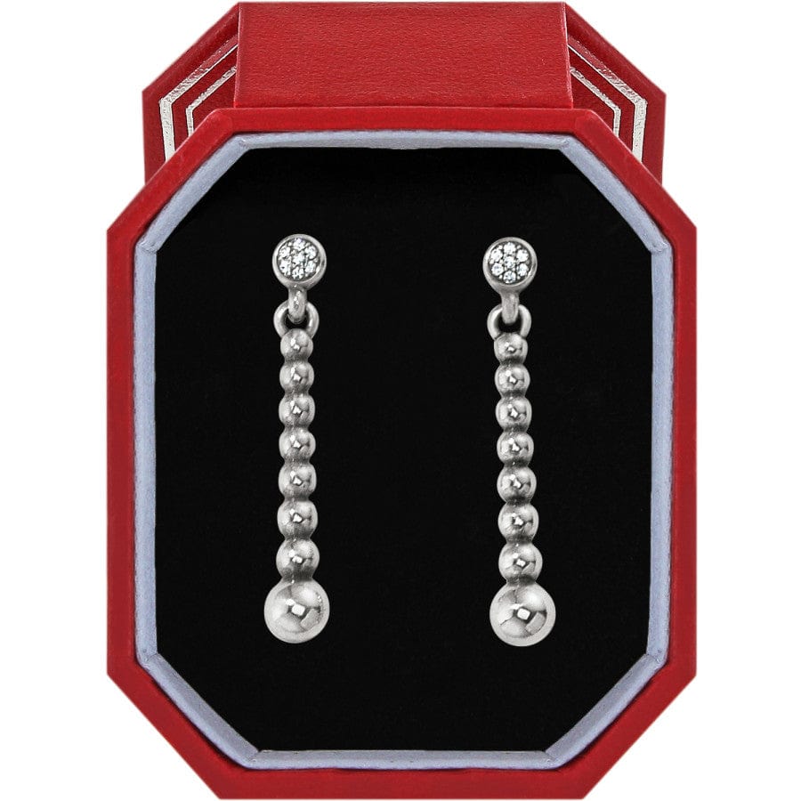 Meridian Petite Post Drop Earrings Box Set silver 1