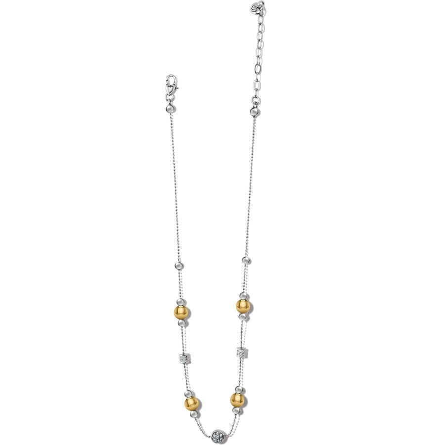 Meridian Prime Short Necklace silver-gold 2