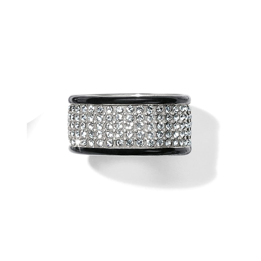 Meridian Ring black-silver 4
