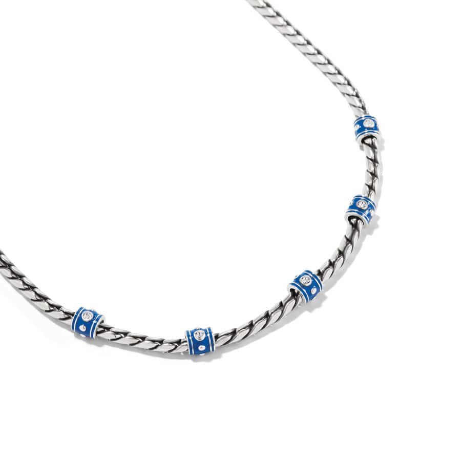 Meridian Sierra Necklace silver-blue 3