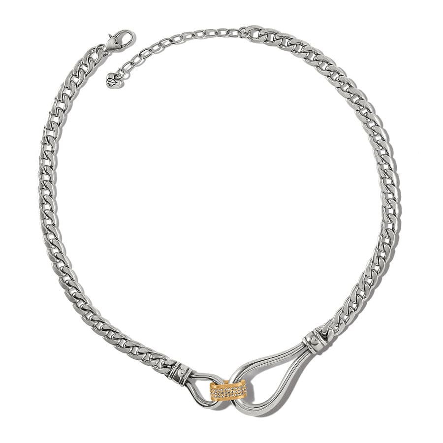 Meridian Suez Two Tone Necklace silver-gold 1
