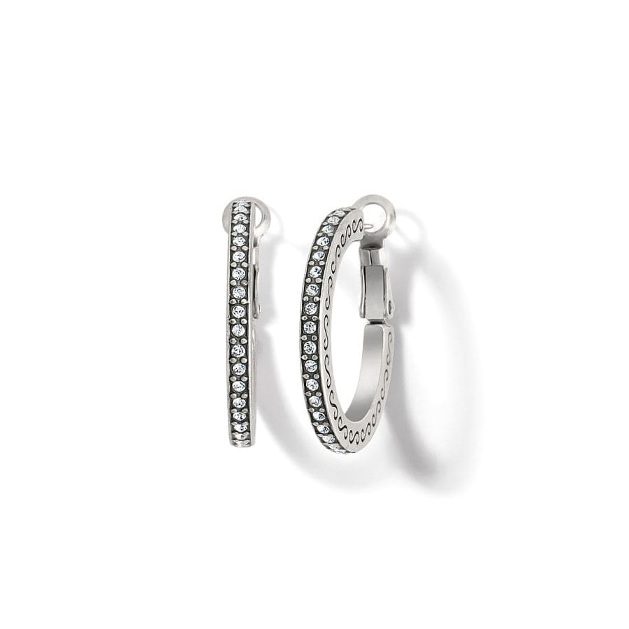 Meridian Thin Small Hoop Earrings silver 1
