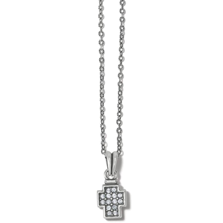 Meridian Zenith Cross Necklace silver 2