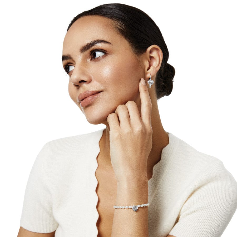Meridian Zenith Heart Pearl Bracelet silver-pearl 3