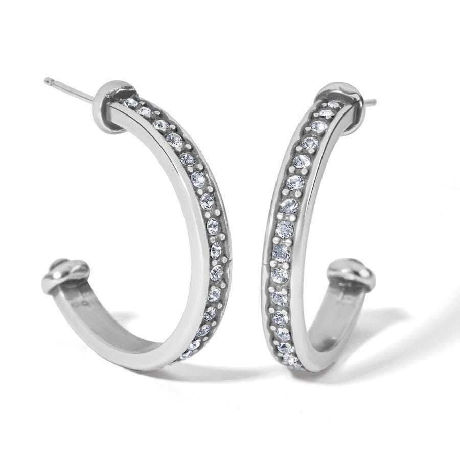 Meridian Zenith Medium Hoop Earrings silver 2