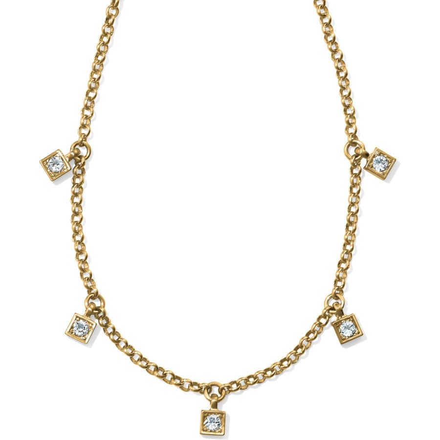 Meridian Zenith Station Necklace gold 1