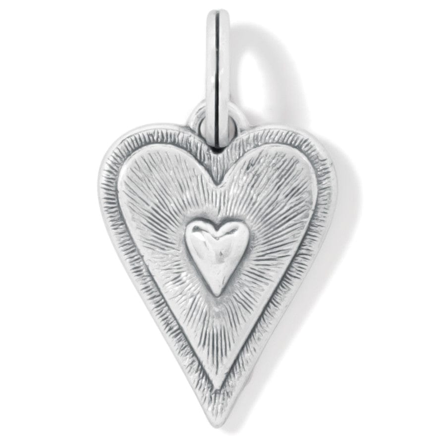 Midnight Heart Amulet silver-black 2