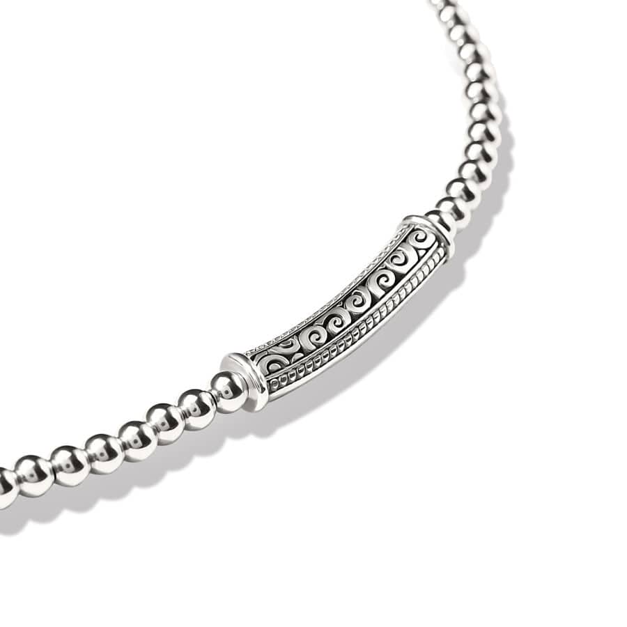 Mingle Adore Bar Soft Bracelet silver 3