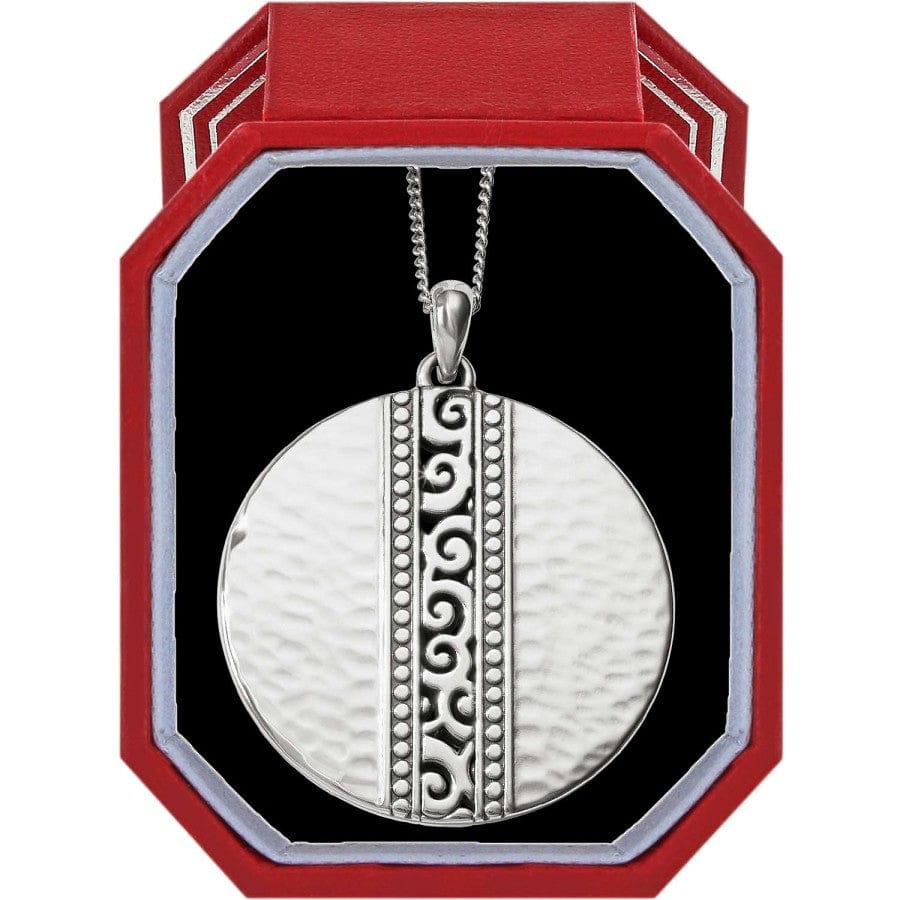 Mingle Disc Necklace Gift Box silver 1