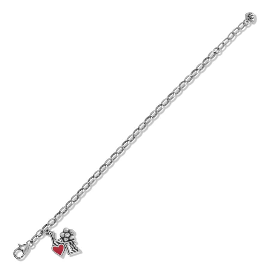 Mod Love Bracelet silver-red 2