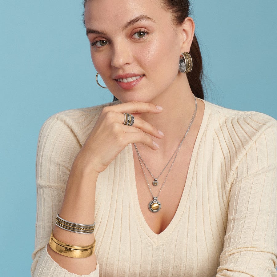 Monete Petite Necklace silver-gold 6