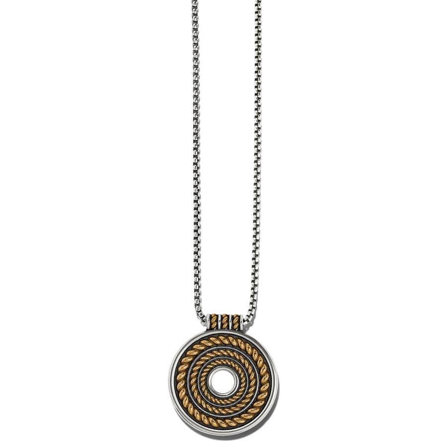 Monete Ring Necklace silver-gold 1