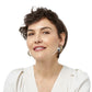 Monete Wide Hoop Earrings
