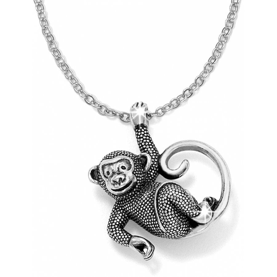 Monkeying Around Necklace silver 1
