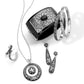 Moonlight Garden Hoop Earrings