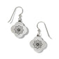 Mosaic Petite Pendant French Wire Earrings