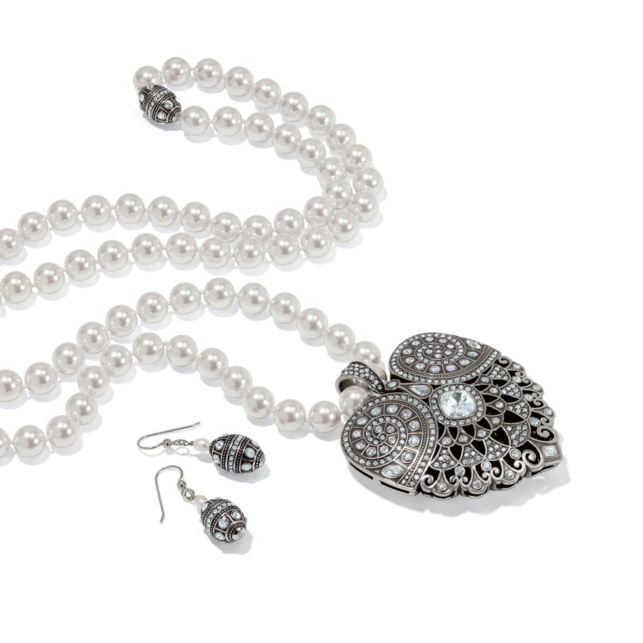 Mumtaz Pearl French Wire Earrings silver-pearl 3