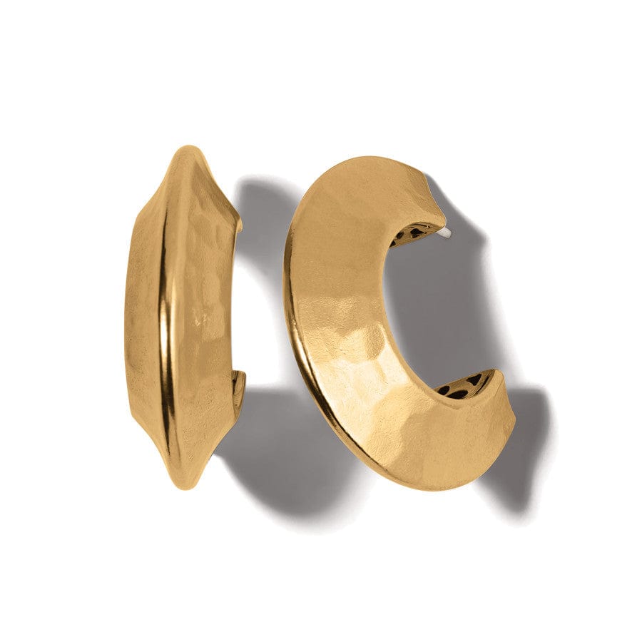 Mystic Moon Hoop Earrings gold 1