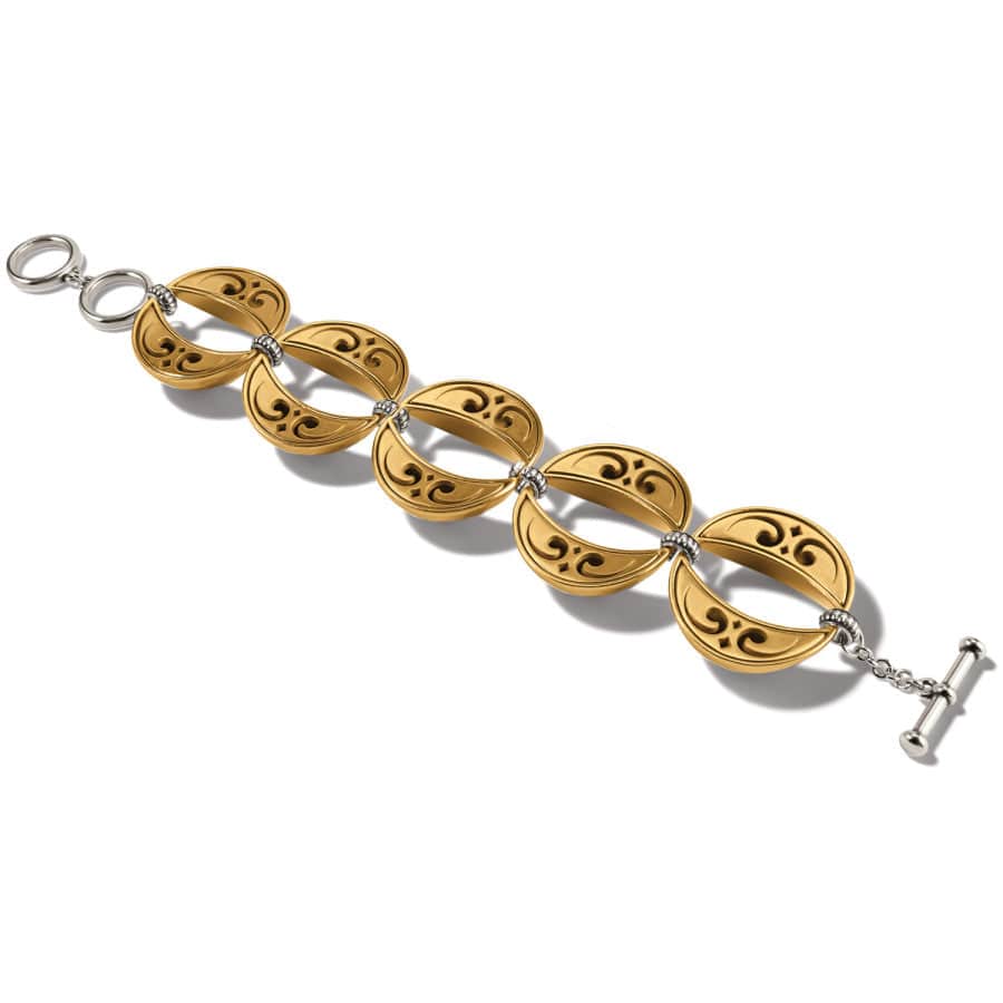 Mystic Moon Link Bracelet gold-silver 5